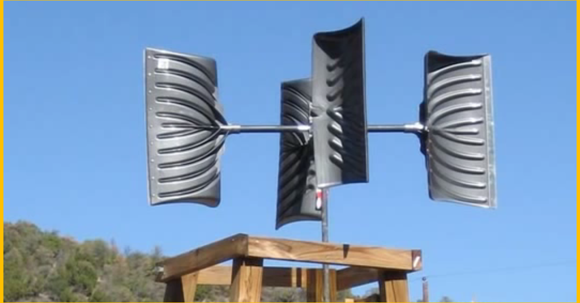 [Video] This Easiest Homemade Windmill Can Provide A Low