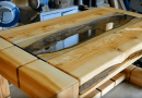 Making A Sturdy Coffee Table Using Ash Tree Boards.